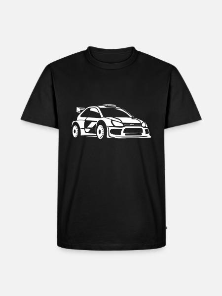 Rally Vehicle - Men's Premium Organic T-Shirt - black
