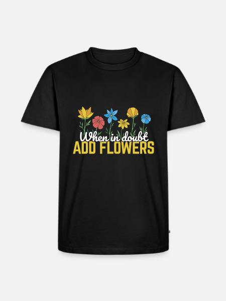 Landschaftsgärtner Hobbygärtner Gärtner - Männer Premium Bio T-Shirt - Schwarz