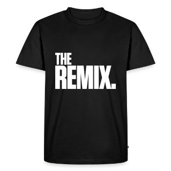The Remix - T-shirt Premium bio Homme - noir - Devant - Nico (187cm)