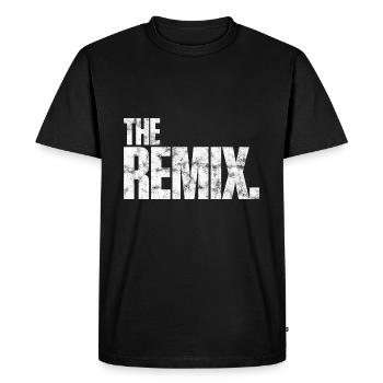 The Remix - T-shirt Premium bio Homme - noir - Devant - Nico (187cm)
