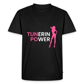 Puissance du tuner - T-shirt Premium bio Homme - noir - Devant - Nico (187cm)