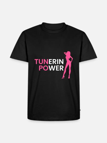 Tuner Power - Men's Premium Organic T-Shirt - black