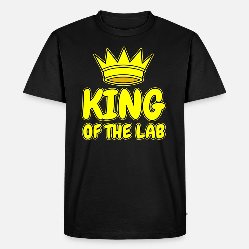 Labor Laborant Geschenk - Männer Premium Bio T-Shirt - Schwarz
