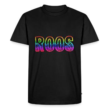 roos rs rainbow - Men's Premium Organic T-Shirt - black - Front - Nico (187cm)