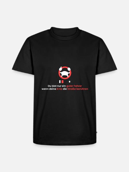Knieschleifen! - Männer Premium Bio T-Shirt - Schwarz