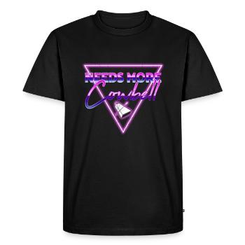 Percussion Drums Drummer Woodwind Snare Music Drum - T-shirt Premium bio Homme - noir - Devant - Nico (187cm)