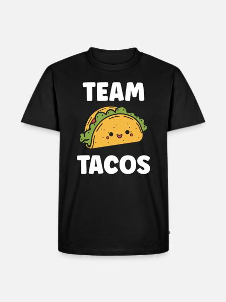 Tacos - Men's Premium Organic T-Shirt - black