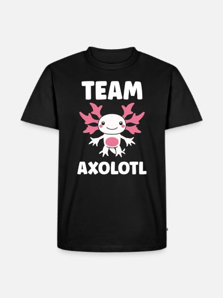axolotl - T-shirt Premium bio Homme - noir