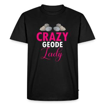 Collectionneur de pierres précieuses et recherche sur les pierres précieuses - T-shirt Premium bio Homme - noir - Devant - Nico (187cm)
