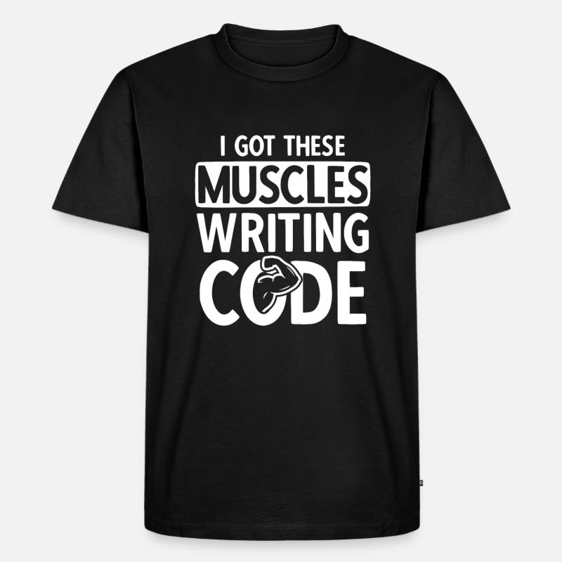 Software Ingenieur Informatiker Programmierer - Männer Premium Bio T-Shirt - Schwarz