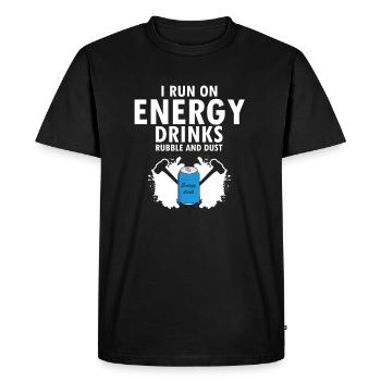 House demolition design and house renovation - Men's Premium Organic T-Shirt - black - Front - Nico (187cm)
