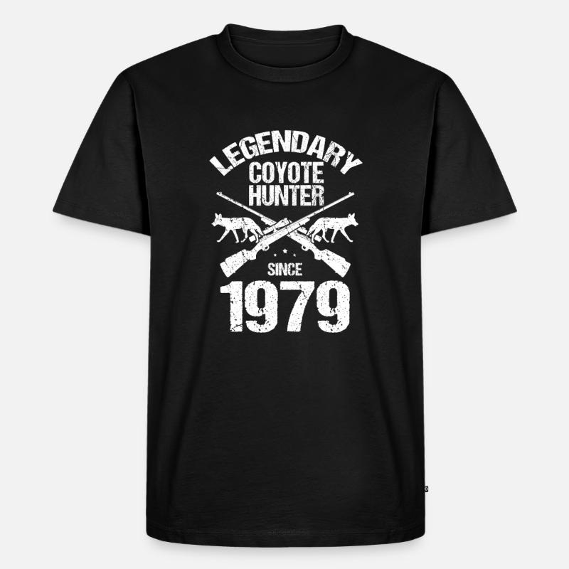 Conception de coyote pour les réacteurs de coyote - T-shirt Premium bio Homme - noir