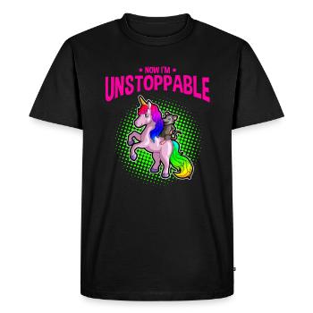 Conception d’opossum pour les amateurs d’opossum et d’opossum - T-shirt Premium bio Homme - noir - Devant - Nico (187cm)