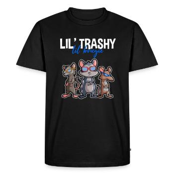 Conception d’opossum pour les amateurs d’opossum et d’opossum - T-shirt Premium bio Homme - noir - Devant - Nico (187cm)