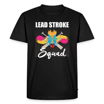 Dragon boating theme for dragon boat paddling - Men's Premium Organic T-Shirt - black - Front - Nico (187cm)