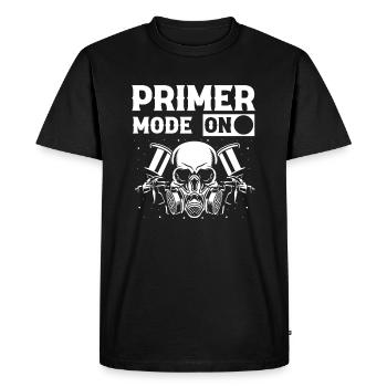 Peintre de voiture pour Peintre de voiture pour dessinateur de voitures - T-shirt Premium bio Homme - noir - Devant - Nico (187cm)