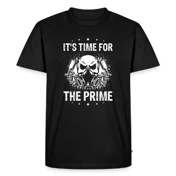 Body technician saying for car painters - Men's Premium Organic T-Shirt - black - Front - Nico (187cm)