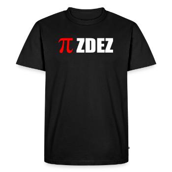 Pizdec russes Math Pi Genie Russie pour les esclaves - T-shirt Premium bio Homme - noir - Devant - Nico (187cm)