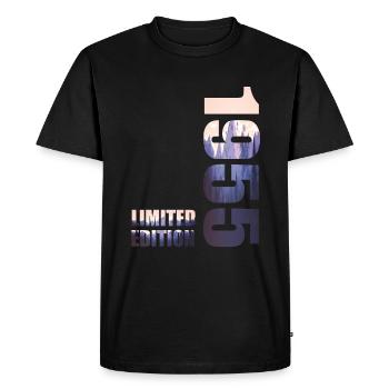 1955. Idée d’anniversaire de t-shirt en édition limitée - T-shirt Premium bio Homme - noir - Devant - Nico (187cm)
