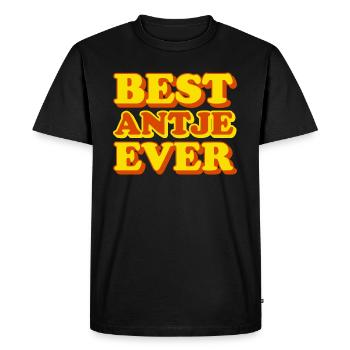 Antje first name funny gift - Men's Premium Organic T-Shirt - black - Front - Nico (187cm)