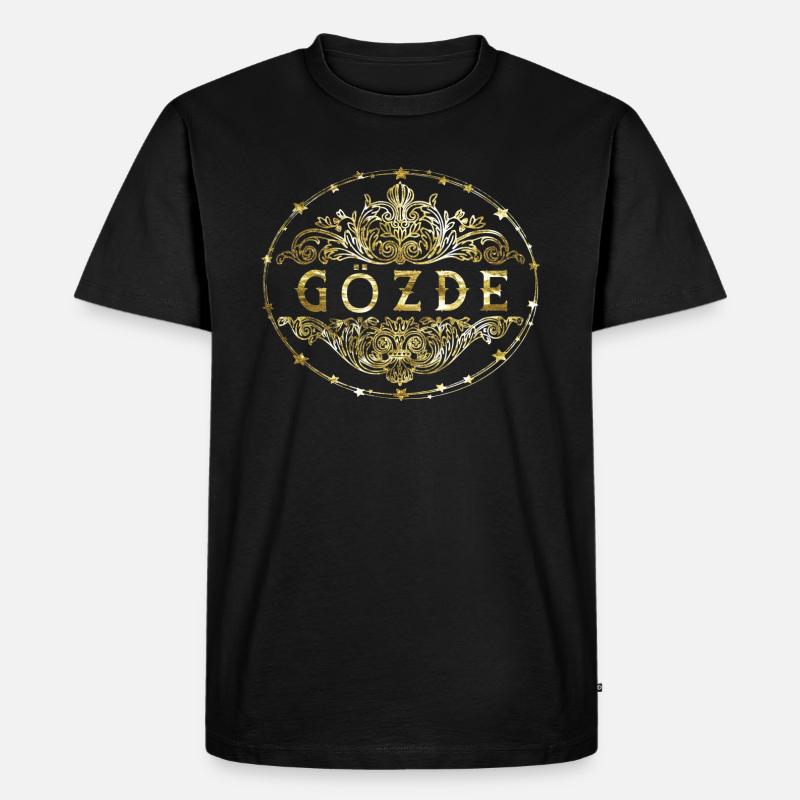 Gözde - Männer Premium Bio T-Shirt - Schwarz