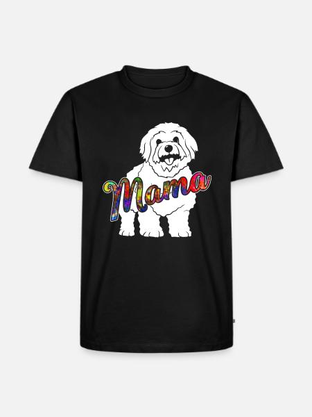 Bichon Frise Bichon Frise Mama - Men's Premium Organic T-Shirt - black