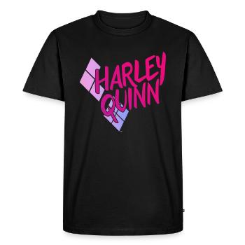 Harley Quinn Rose - T-shirt Premium bio Homme - noir - Devant - Nico (187cm)