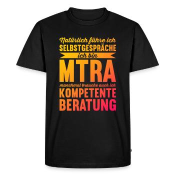 MTRA Radiologie Röntgen Radiologe MTA - Männer Premium Bio T-Shirt - Schwarz - Vorne - Nico (187cm)