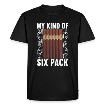 Cigar Cigars - Men's Premium Organic T-Shirt - black - Front - Nico (187cm)