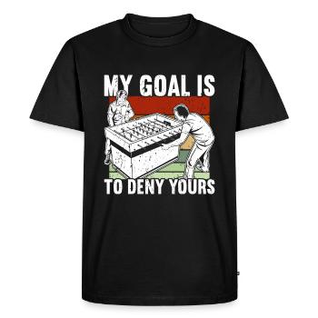 Baby-foot Baby-foot - T-shirt Premium bio Homme - noir - Devant - Nico (187cm)