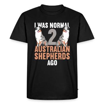 Berger australien - T-shirt Premium bio Homme - noir - Devant - Nico (187cm)