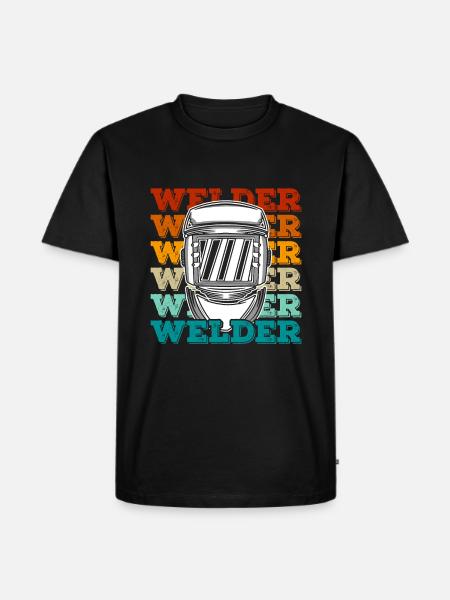 Welder Welding Welders - Men's Premium Organic T-Shirt - black