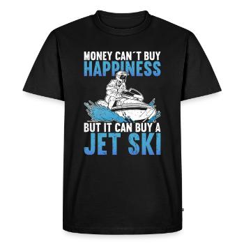 Jet Ski Jet Skiing - T-shirt Premium bio Homme - noir - Devant - Nico (187cm)