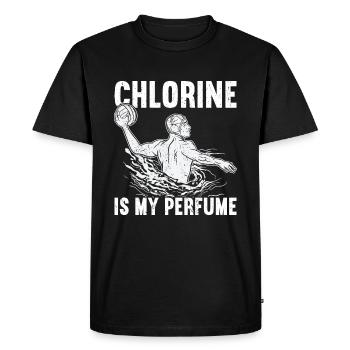 Waterpolo - T-shirt Premium bio Homme - noir - Devant - Nico (187cm)