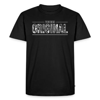 Original 1984 Cadeau Anniversaire 1984 retro 1984 - T-shirt Premium bio Homme - noir - Devant - Nico (187cm)