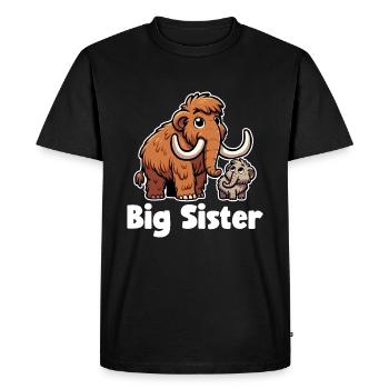 Woolly Mammoth Mammoths Mammoth Gift - Men's Premium Organic T-Shirt - black - Front - Nico (187cm)