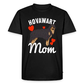 Chien Hovawart Chiens Hovawart - T-shirt Premium bio Homme - noir - Devant - Nico (187cm)