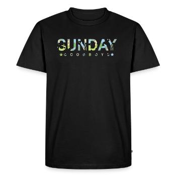 Sunday Good Boys - Men's Premium Organic T-Shirt - black - Front - Nico (187cm)