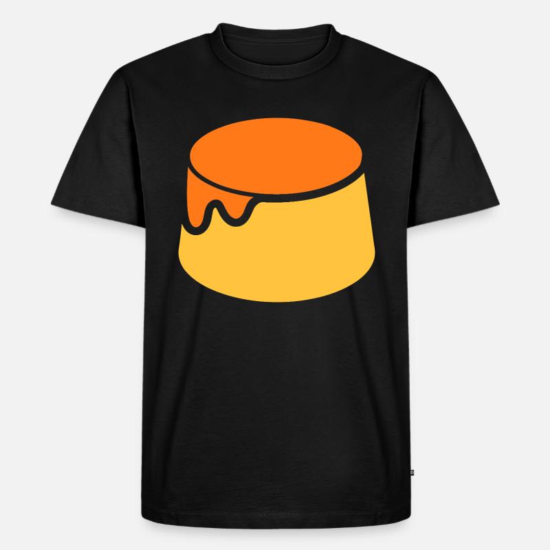 Obsttorte - Männer Premium Bio T-Shirt - Schwarz