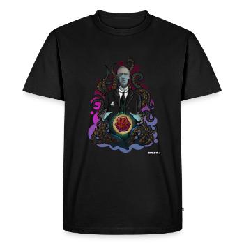 Arkham Pen & Paper Table Role-Playing Game Lovecraft - Men's Premium Organic T-Shirt - black - Front - Nico (187cm)