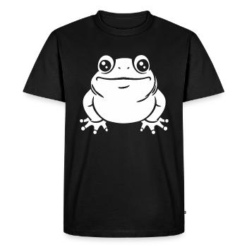 crapaud - T-shirt Premium bio Homme - noir - Devant - Nico (187cm)