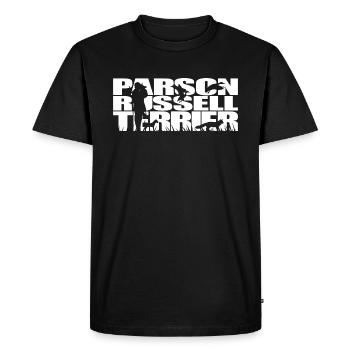 PARSON RUSSELL TERRIER Jagdhund Wilsigns Jagdhunde - Männer Premium Bio T-Shirt - Schwarz - Vorne - Nico (187cm)