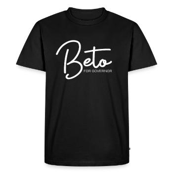 Beto pour le gouverneur 2022 Beto Texas Gouverneur Bet - T-shirt Premium bio Homme - noir - Devant - Nico (187cm)