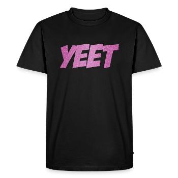Yeet meme yeeted Slang Boys M dchen Adolescent ros - T-shirt Premium bio Homme - noir - Devant - Nico (187cm)