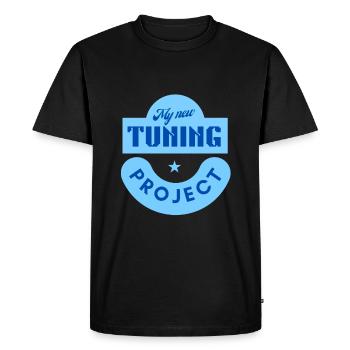 mon nouveau projet de tuning - T-shirt Premium bio Homme - noir - Devant - Nico (187cm)
