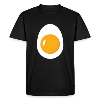 Devil's Egg Costume Funny Thanksgiving Devil's Egg - Men's Premium Organic T-Shirt - black - Front - Nico (187cm)