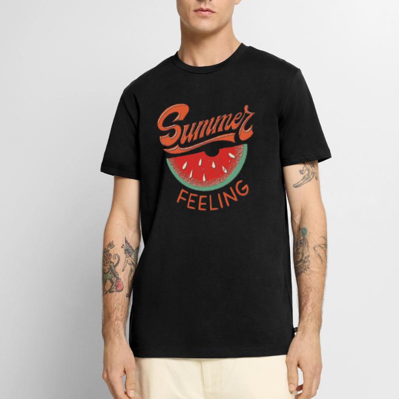 SUMMER FEELING Men's Premium Organic T-Shirt