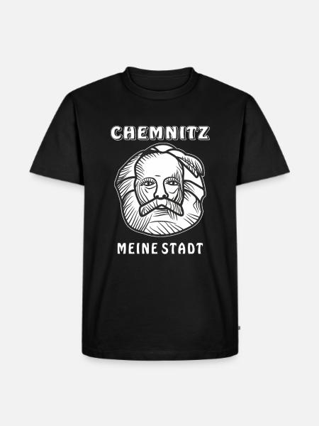 CHEMNITZ MY CITY - Men's Premium Organic T-Shirt - black