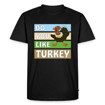 AIMEZ-VOUS LA TURQUIE - T-shirt Premium bio Homme - noir - Devant - Nico (187cm)