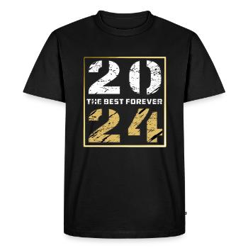 LE MEILLEUR POUR TOUJOURS 2024 - T-shirt Premium bio Homme - noir - Devant - Nico (187cm)